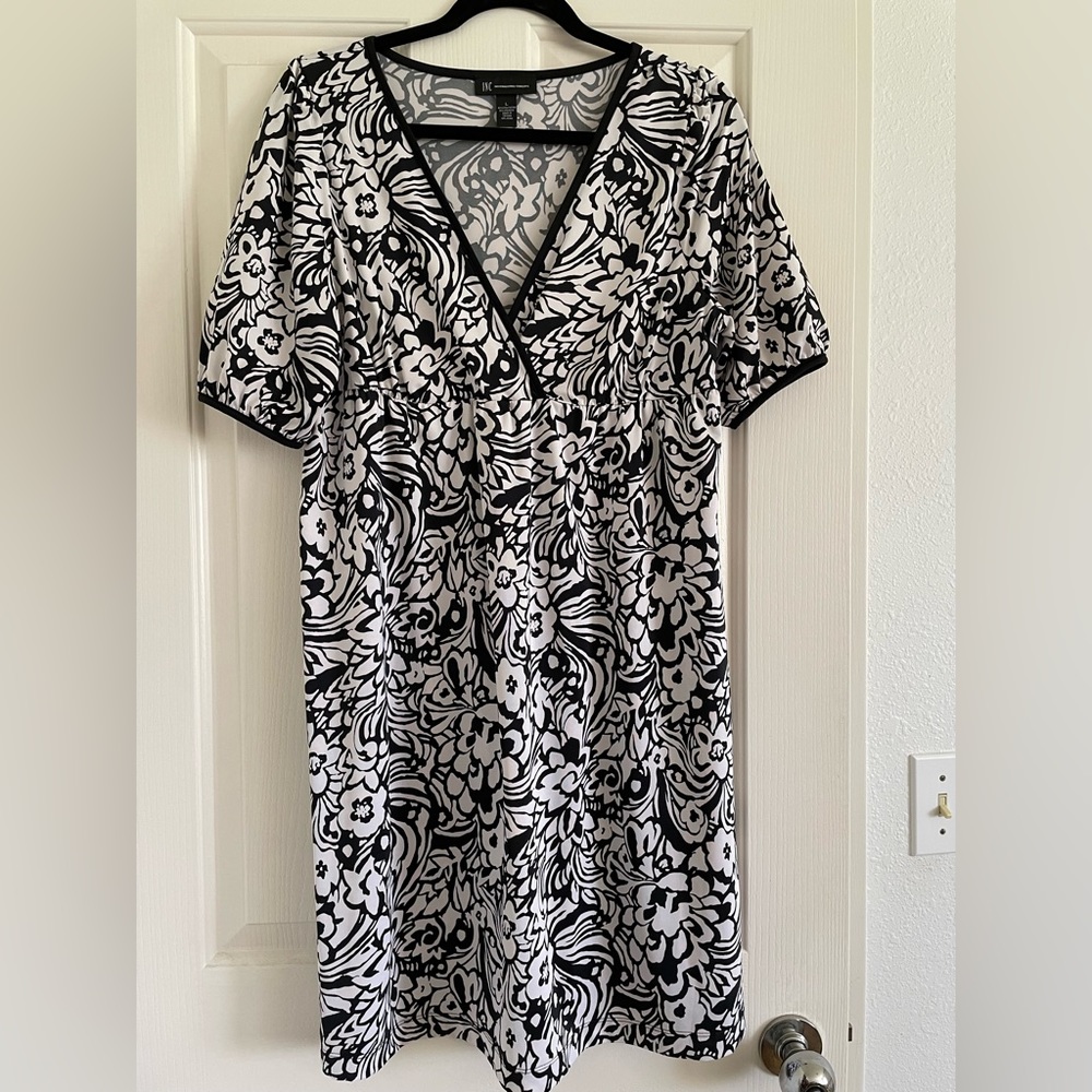 INC Short Sleeve Dress